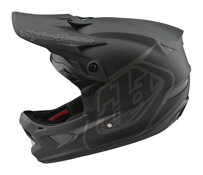Troy Lee Designs 2020 SMALL D3 Fiberlite Helmet Factory Black-1